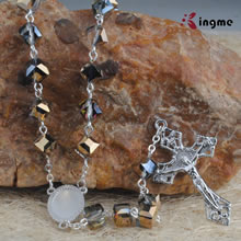 Crystal beads rosary